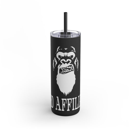 Beard Affiliated Skinny Matte Tumbler, 20oz